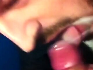 Public WC Blowjob by Amateur Cum Sucker