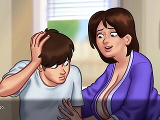 Busty Stepmom Loves Show Him Her Huge Breast - Summertime Saga New Version By Kompas Productions