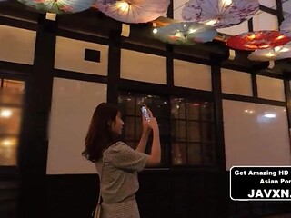 Asian teen POV blowjob and fuck