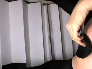 Dildo anale da 60 Cm con ventosa tutto dentro nero I