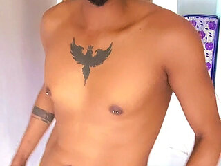 Hard throbbing strokes