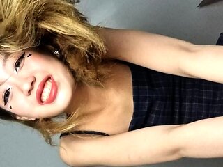 Hot Japanese Teen Removes Her Bra And Masturbates