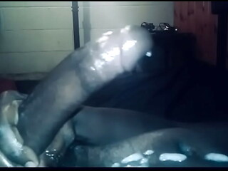 Jerking my big dick