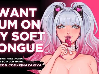 Sweet girlfriend wants to enjoy your spunk with some dirty talk audio