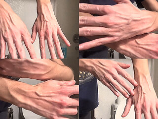 Extreme Hand Veins Mature Hands Veiny Fetish Kink