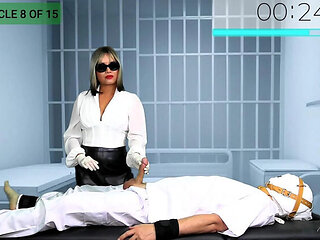 Madame Teeze Prisoner Edging Denial - Tease & Orgasm Control Femdom Handjob