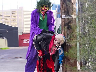 &quot_The Joker 2&quot_ Starring Rachel Luxe As Harley Quinn And Gibby The Clown As The Joker!