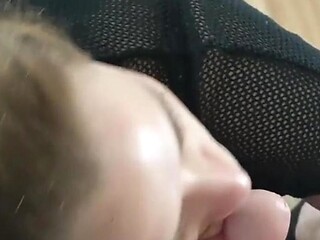 Blond MILF Heather Kane takes anal pounding and facial