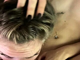 Amateur Blonde Blowjob CIM