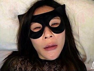 Slutty Asian MILF Zoey Kim gets banged by a hung bull in rough cosplay POV