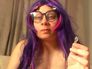 Giantess Girl Cant Stop Sneezing Tiny Husband Tries to Help