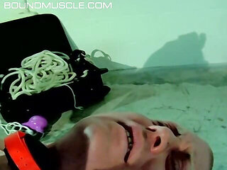 Dom Dire Callahan Dildo Fucks Bound Sub Beau Sinclair