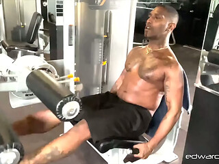 EdwardJames: Hakunabad Submits To Romances Raw And Teasing Power In The Gym