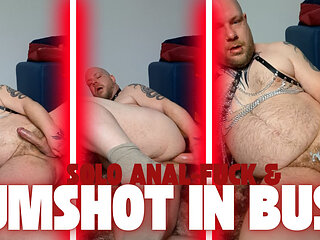 Hairy gay bear sow fucks his hairy cunt extremely lustfully, aroused, moaning and intensely & squirts into his fat bush - Cri33Y