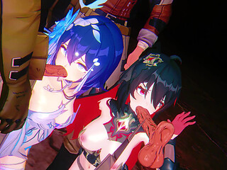 Honkai Impact - Seele Vollerei BBC Rough Sex - 3D Hentai Animations