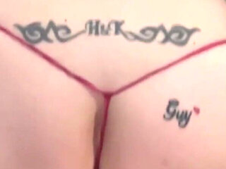 Watch Me From Behind While I Squat on a Dildo and You Can Only Wish It Was Your Cock