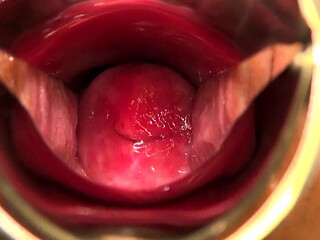 Extreme close up of Japanese teen masturbating Uncensored
