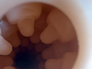 Stoya Destroya Fleshlight Fuck With Internal Veiw