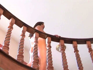 Caught in Bed - Busty Brunette Gets Fucked Hard by Muscular Guy