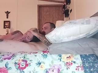 Satin Lady Gets Smacked and Gaged and Stuffed by Jrocks Dick