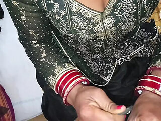 Desi Bhabhi Soma Kour Fucks Stepson in Doggy Style, Loud Moaning and Cum on Hairy Pussy