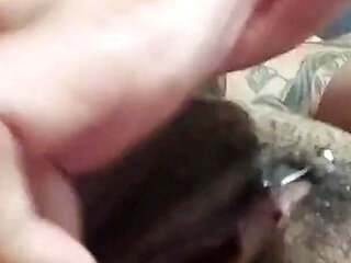 I just squirted in my coach fingering my pussy