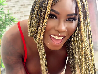 Pocket Pussy Vs Real Ebony Pussy - Fleshlight Challenge With Xeinna Rose