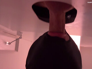 His First Time at the Gloryhole and I Catch It All