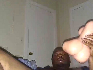 TheFuckGod03 Fucks Anally of Doll, and Shows Stroke