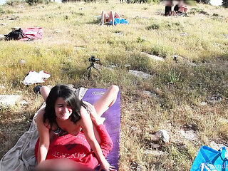 Alexandra Wett Park Creampie Compilation - Outdoor Anal & Blowjob MILF