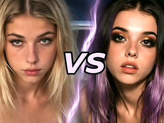 Two hot girls on a luxury yacht - AI Interactive Video