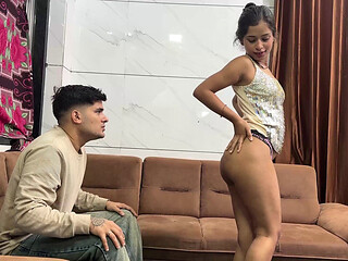 Indian Model Dance Sex with Stepbrother Softcore Sex Big Cock Cum in Mouth