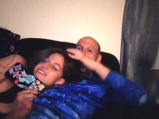Bratty Submissive Melody Sucks Big White Cock of her Master Daddy Kyle