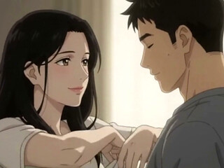 Stepsister Kissing practice with her stepbrother before his date with boyfriend