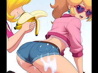 Princesa Peach sale casual de palacio ense&ntilde_ando lo cochina que puede ser