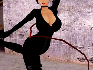 Catwoman get Batfucked - Arkham Bitches Movie