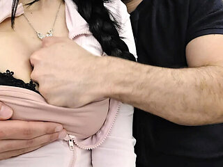 Foxybunnies Teaches How to Treat Perky Boobs - Slapping and Passion with Asian Amateur