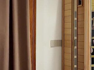 Aunt Unmasks the Perverse Plan of the Young Man and His Friend to See Her Naked in the Sauna