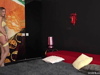 Sheer & Lace - masturbation video