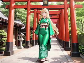 Lazy Japanese Corridor Morning, She Breathes Heavy Touching Her Chest with a Hazy Gaze Waiting for Your Touch