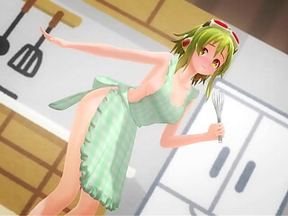 Gumi Naked Apron - Sweet Magic MMD by Tarako
