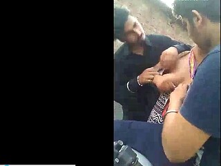 New Instagram Viral Cute Girl Boobs Pressed by Bad Boys  Hardcore Dehati XXX MMS Video