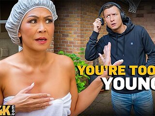 Charlie's cougar sex