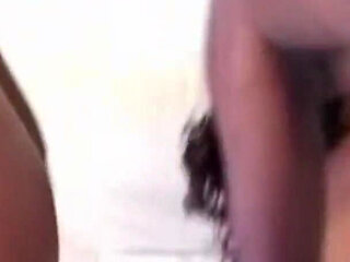 Two Ebony Girls Are Taking Turns in Getting a Piece of Dick for an Anal