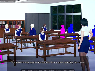 Cosy Cafe Part 3 - Sexy Headmistress