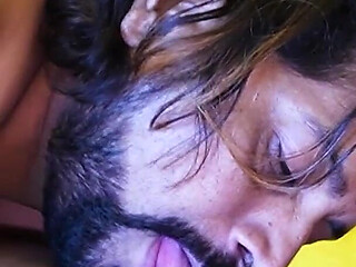 Infront of Cuckold Husband Indian Desi Sexy Teen Girl Fucked by Her Freind, Hardcore Sex