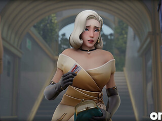Mercy Out of Cash Services Two Bbcs - 3D Overwatch Interracial Porn