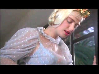 Blonde doll gets her hairy snatch nailed from behind