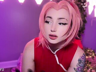 Sakura's POV roleplay with Naruto - losing her virginity
