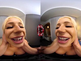 Blonde Room: Big Tits, Big Ass  Blowjob VR Porn